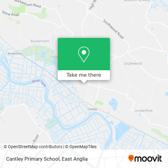 Cantley Primary School map