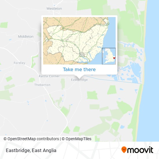Eastbridge map