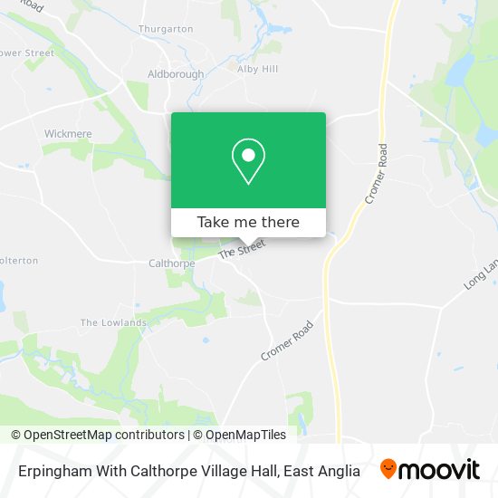 Erpingham With Calthorpe Village Hall map