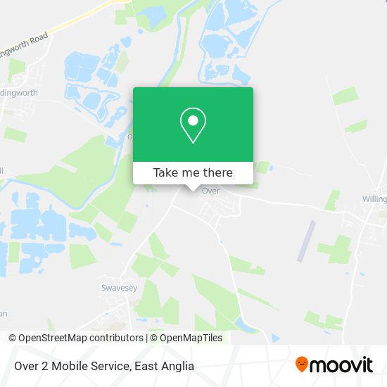 Over 2 Mobile Service map