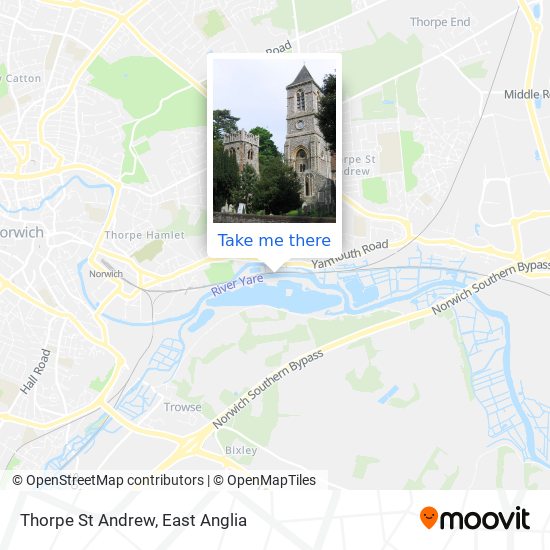 Thorpe St Andrew map