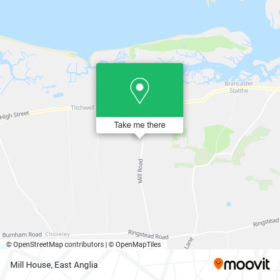 Mill House map