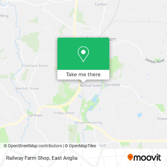 Railway Farm Shop map