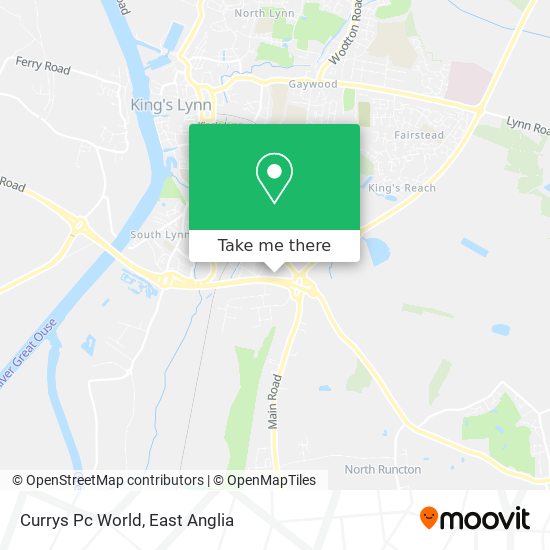 Currys Pc World map