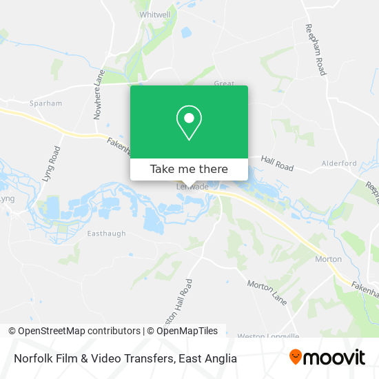 Norfolk Film & Video Transfers map