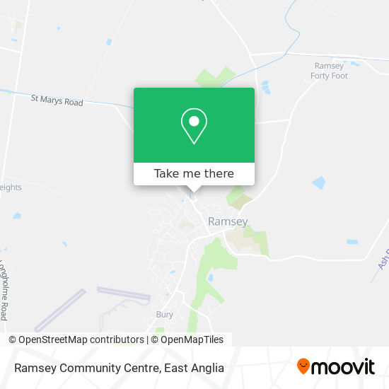 Ramsey Community Centre map