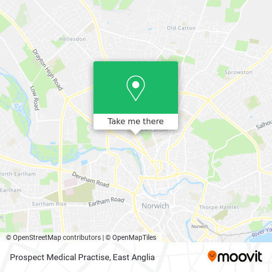 Prospect Medical Practise map