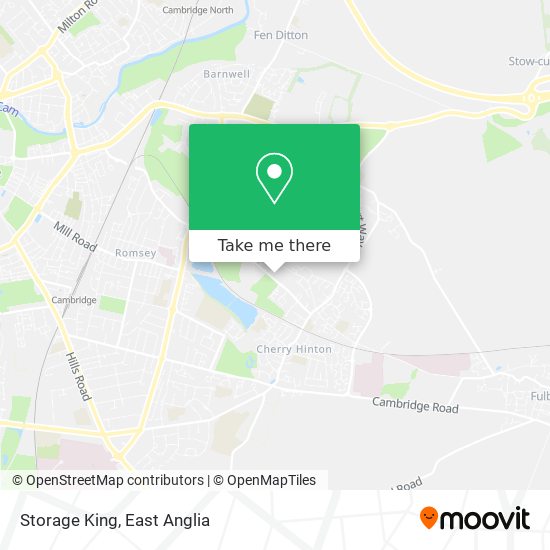 Storage King map