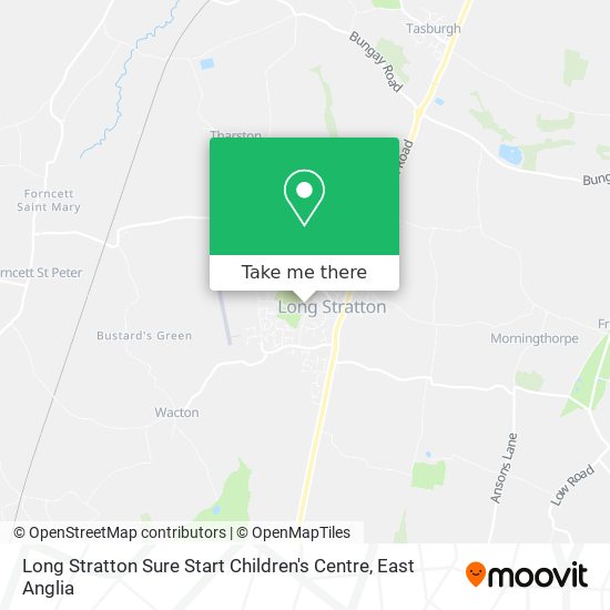 Long Stratton Sure Start Children's Centre map
