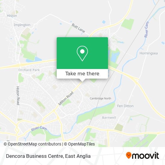 Dencora Business Centre map
