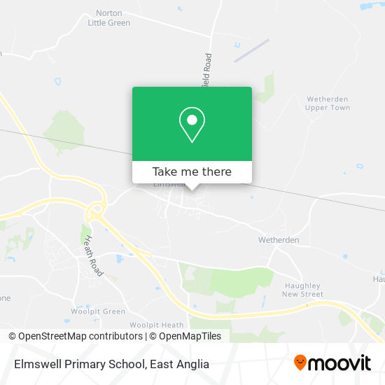 Elmswell Primary School map