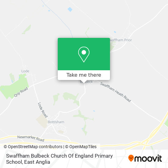 Swaffham Bulbeck Church Of England Primary School map