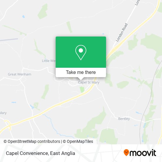 Capel Convenience map