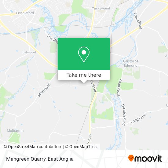 Mangreen Quarry map