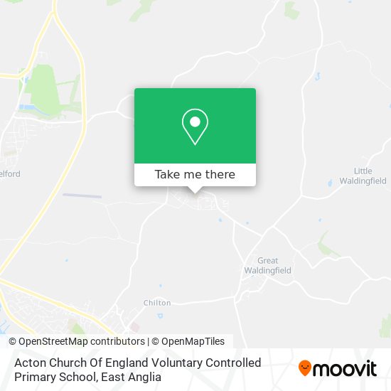Acton Church Of England Voluntary Controlled Primary School map
