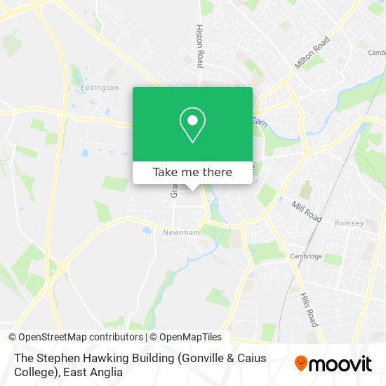 The Stephen Hawking Building (Gonville & Caius College) map