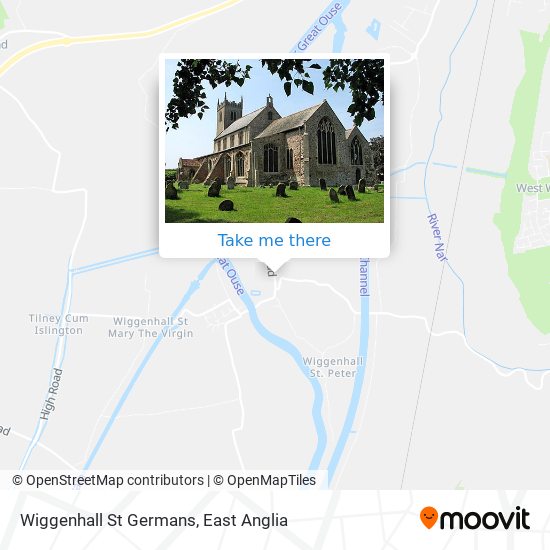 Wiggenhall St Germans map