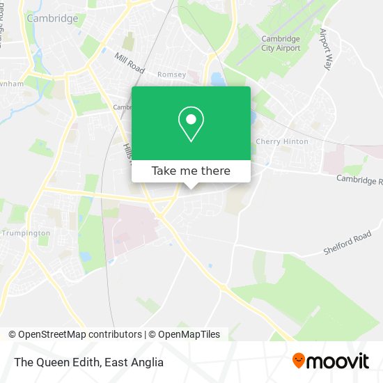 The Queen Edith map