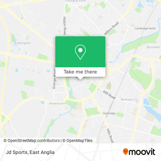 Jd Sports map