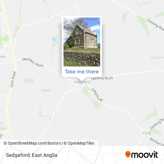 Sedgeford map