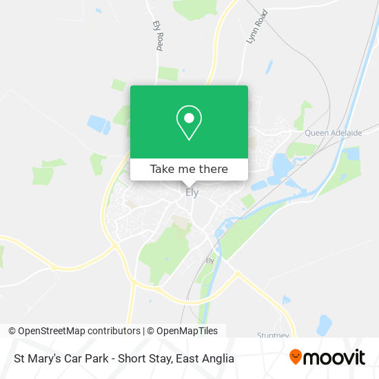 St Mary's Car Park - Short Stay map