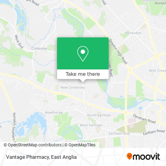 Vantage Pharmacy map