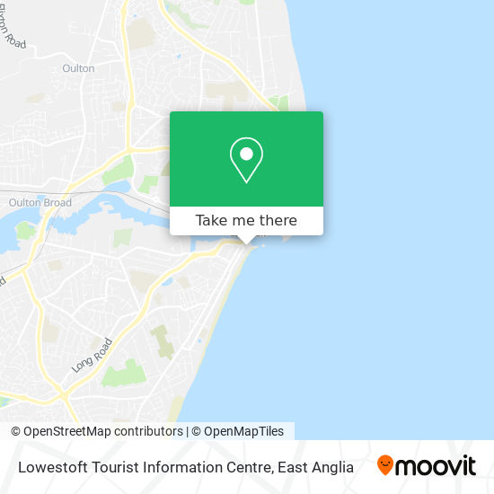 Lowestoft Tourist Information Centre map