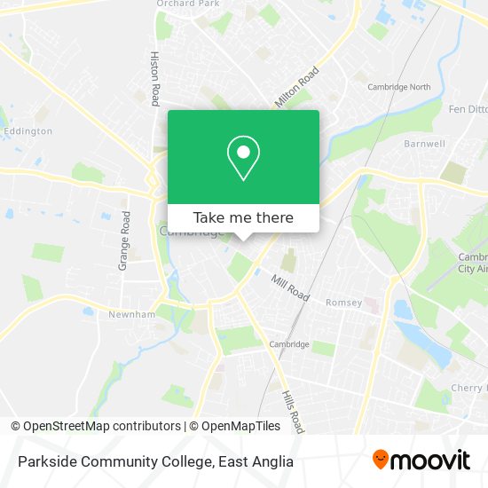 Parkside Community College map