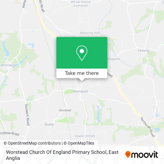 Worstead Church Of England Primary School map