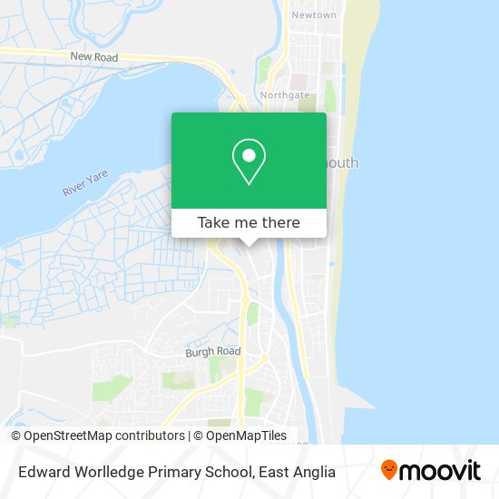 Edward Worlledge Primary School map