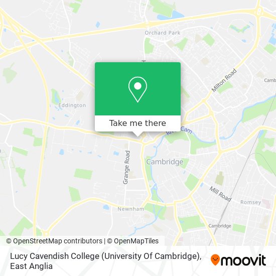 Lucy Cavendish College (University Of Cambridge) map