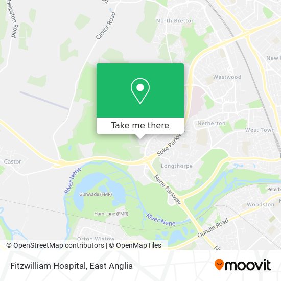 Fitzwilliam Hospital map