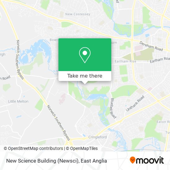 New Science Building (Newsci) map
