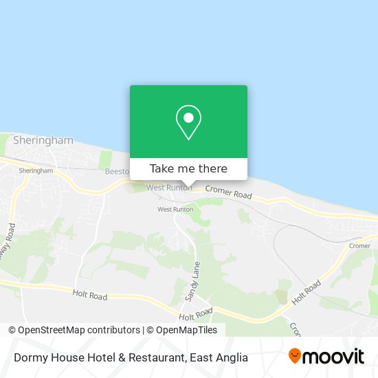 Dormy House Hotel & Restaurant map