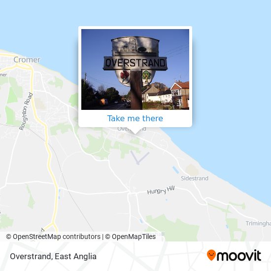Overstrand map