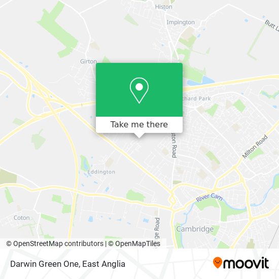 Darwin Green One map