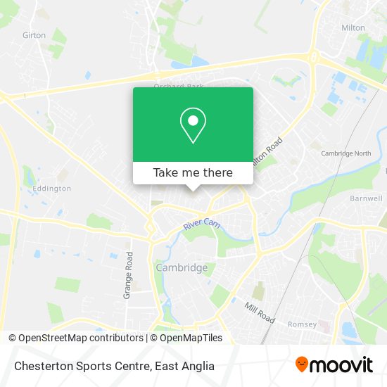 Chesterton Sports Centre map