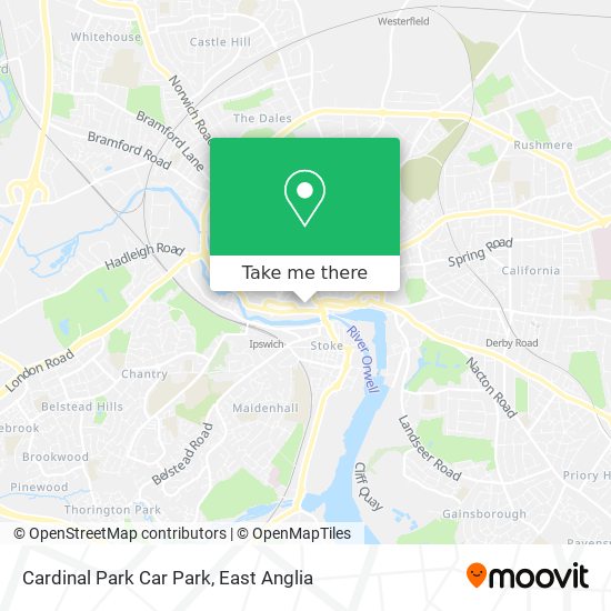 Cardinal Park Car Park map