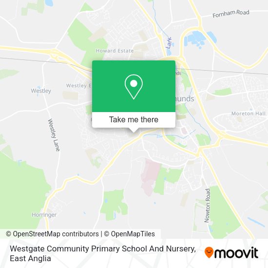 Westgate Community Primary School And Nursery map