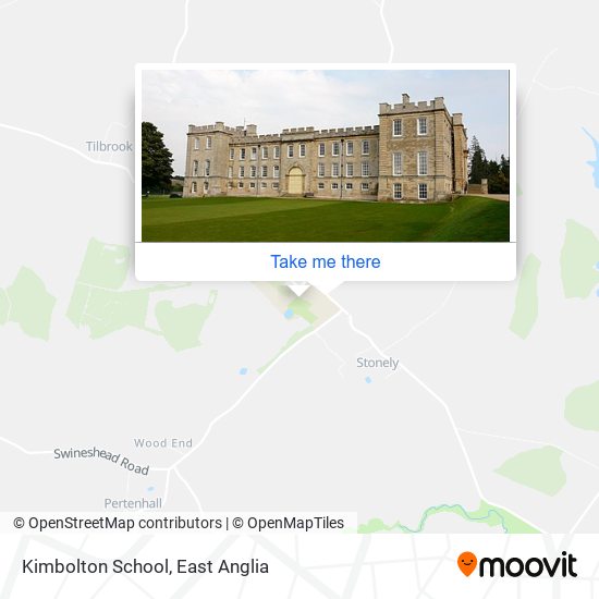 Kimbolton School map