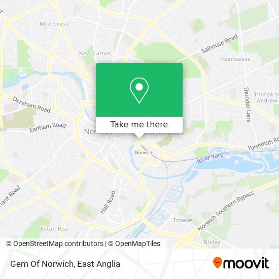 Gem Of Norwich map