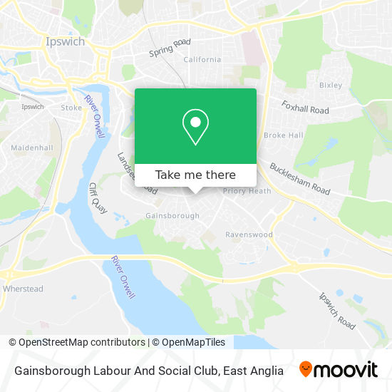 Gainsborough Labour And Social Club map