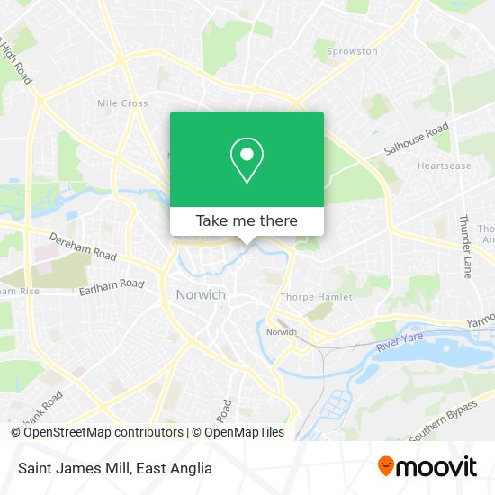 Saint James Mill map