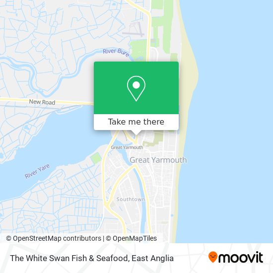 The White Swan Fish & Seafood map
