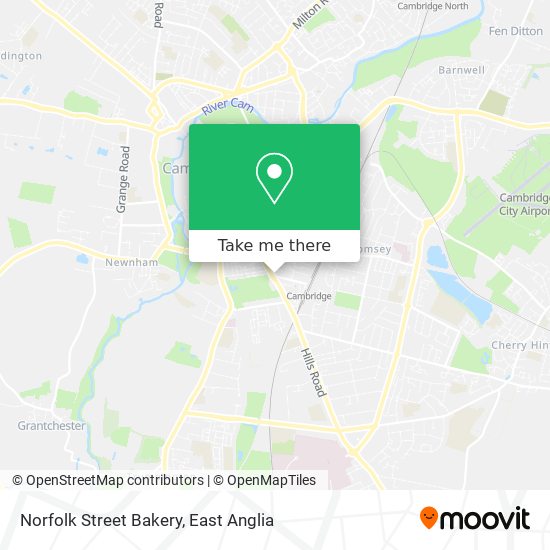 Norfolk Street Bakery map