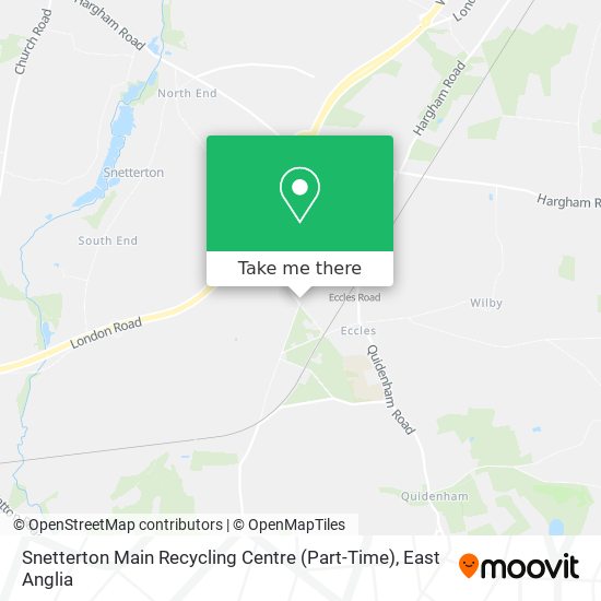 Snetterton Main Recycling Centre (Part-Time) map