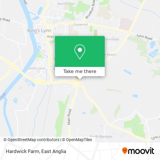 Hardwick Farm map
