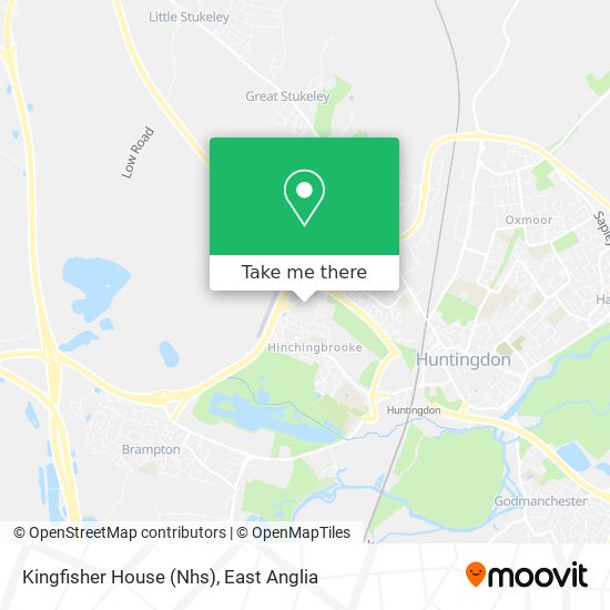 Kingfisher House (Nhs) map