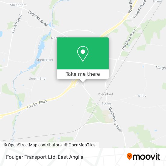 Foulger Transport Ltd map