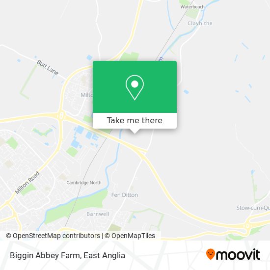 Biggin Abbey Farm map